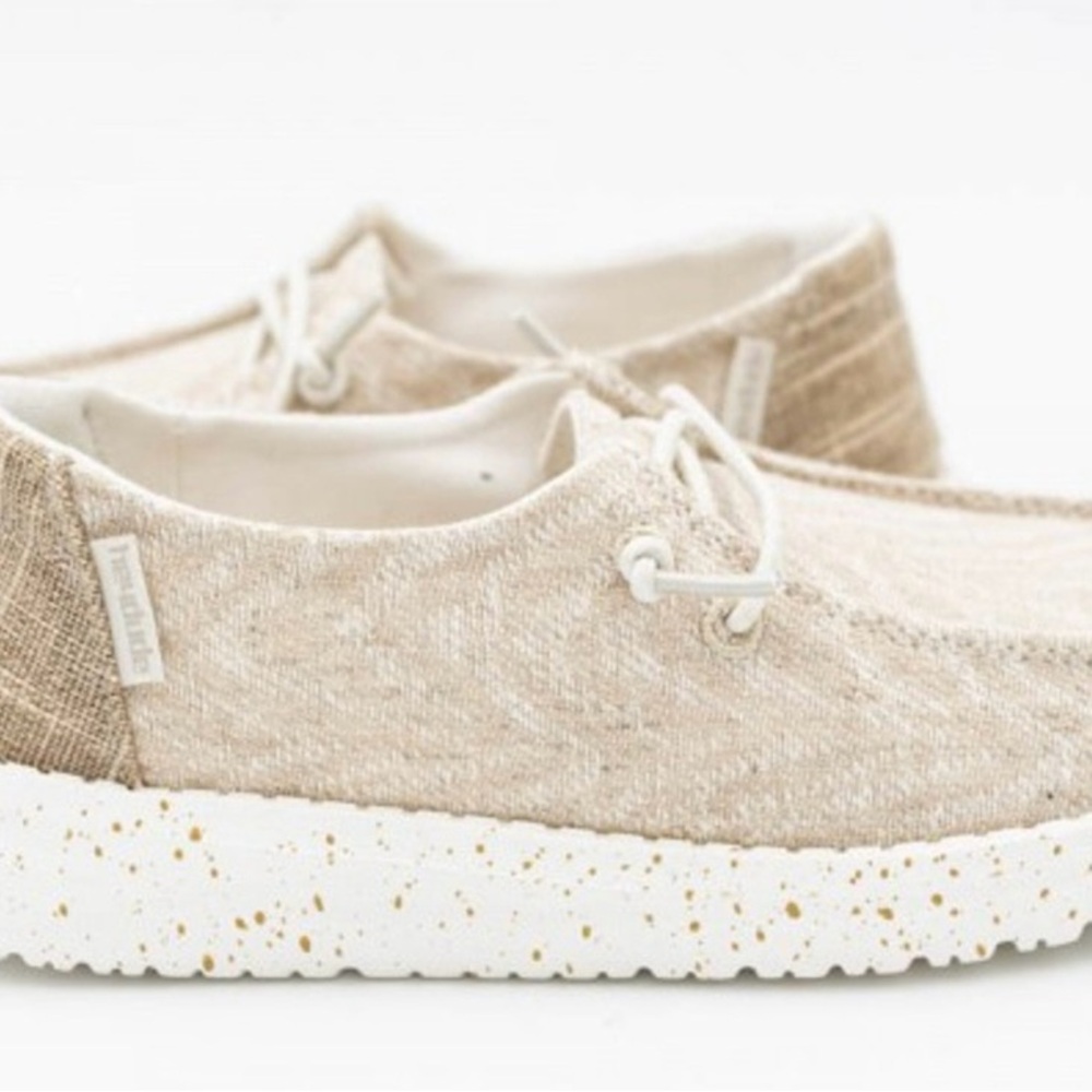 Wendy Woven Zebra Neutral Hey Dude